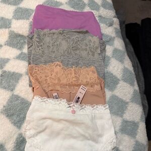 NWT Victoria’s Secret panty lot of 4 XL